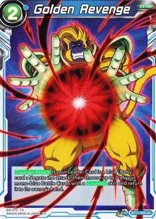 Golden Revenge (Bt11-059) [Vermilion Bloodline 2Nd Edition] 1