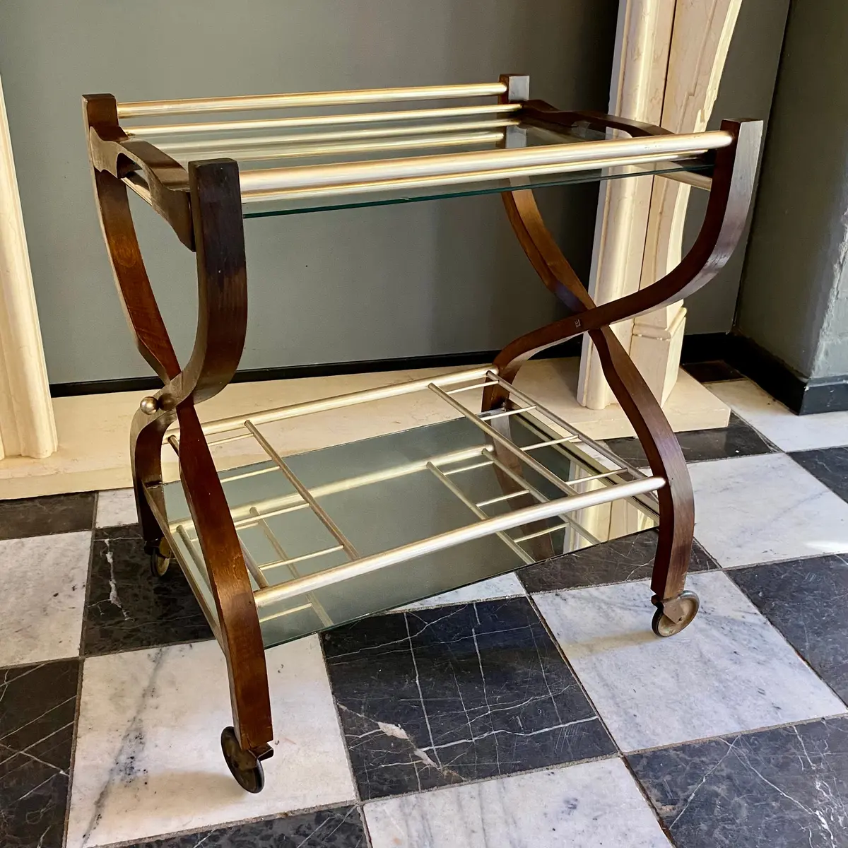 A 1970'S Drinks Trolley - Sold 1