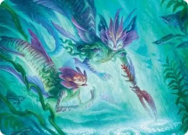 Silvergill Mentor Art Card [Lorwyn Eclipsed Art Series] 1