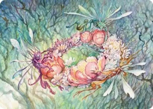 Grave Venerations Art Card [Lorwyn Eclipsed Art Series] 1