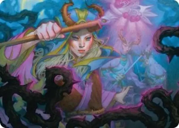 Stoic Grove-Guide Art Card [Lorwyn Eclipsed Art Series] 1