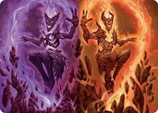 Fire Covenant Art Card [Lorwyn Eclipsed Art Series] 1