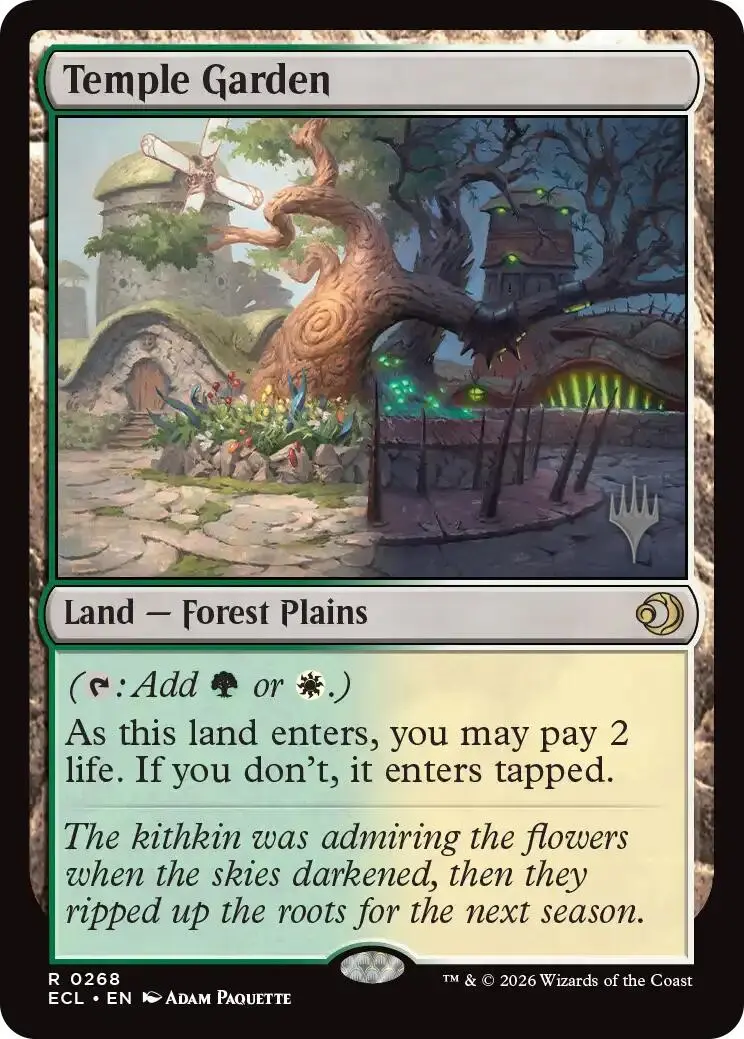 Temple Garden [Lorwyn Eclipsed Promos] 1