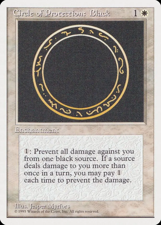 Circle Of Protection: Black [Rivals Quick Start Set] 1