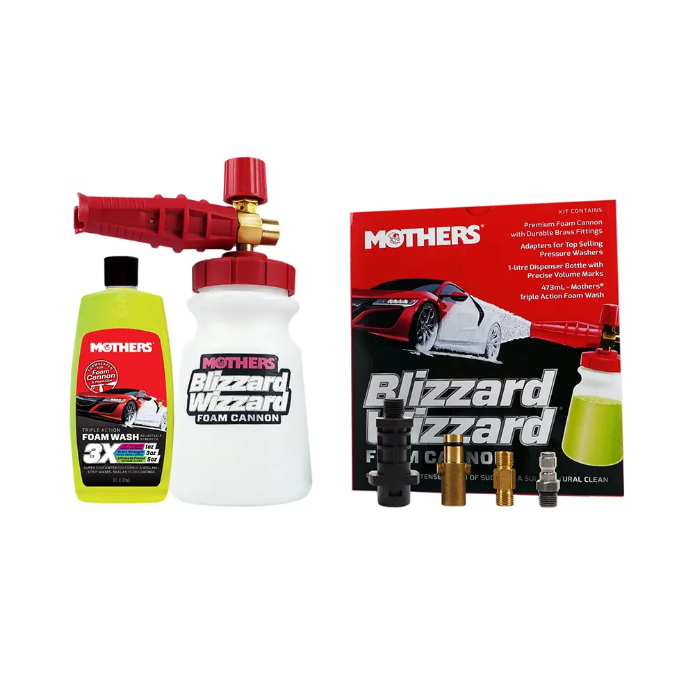 Mothers Blizzard Wizzard Foam Cannon Car Wash Sprayer 1
