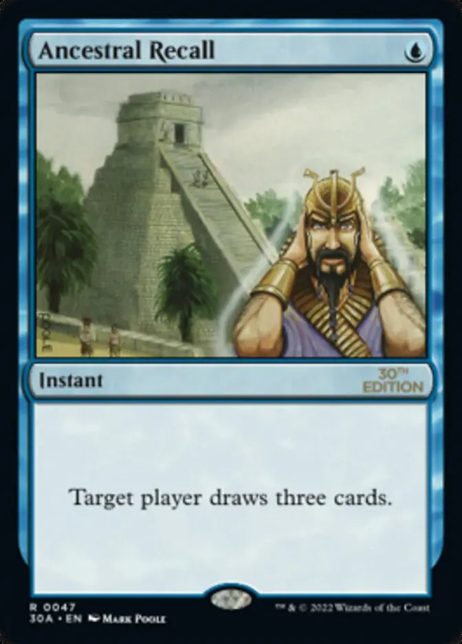 Ancestral Recall [30Th Anniversary Edition] 1