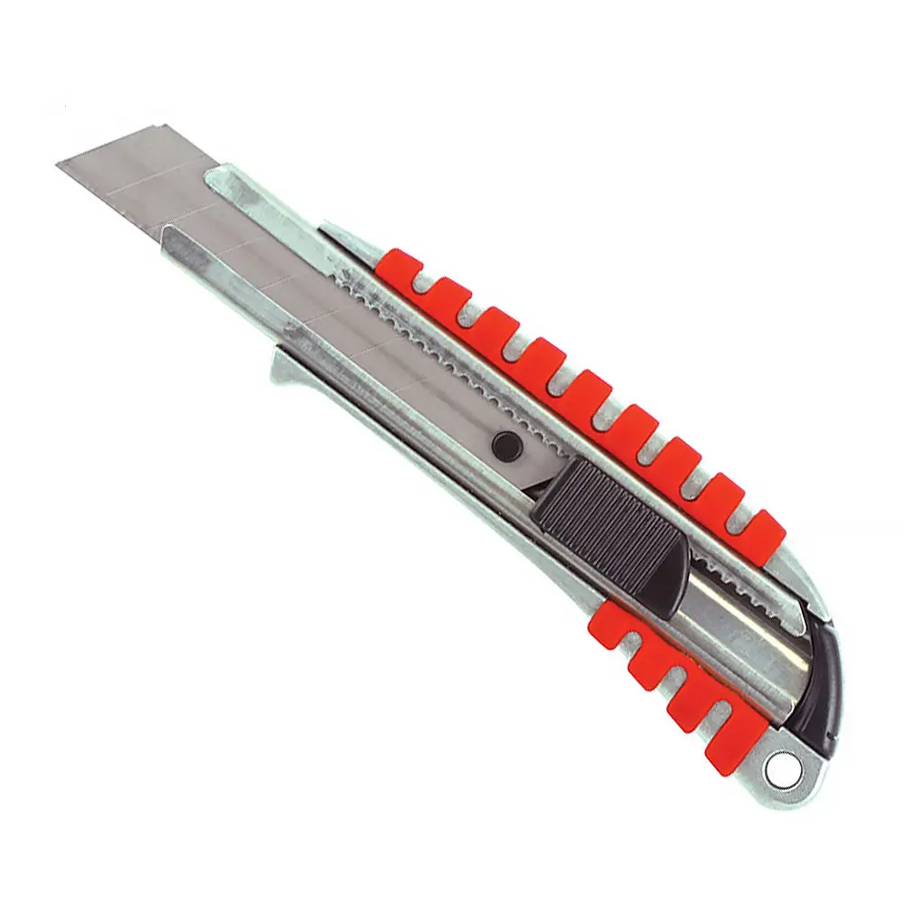 Sterling Heavy Duty Metal Zebra 18Mm Auto Lock Safety Cutter Knife 1
