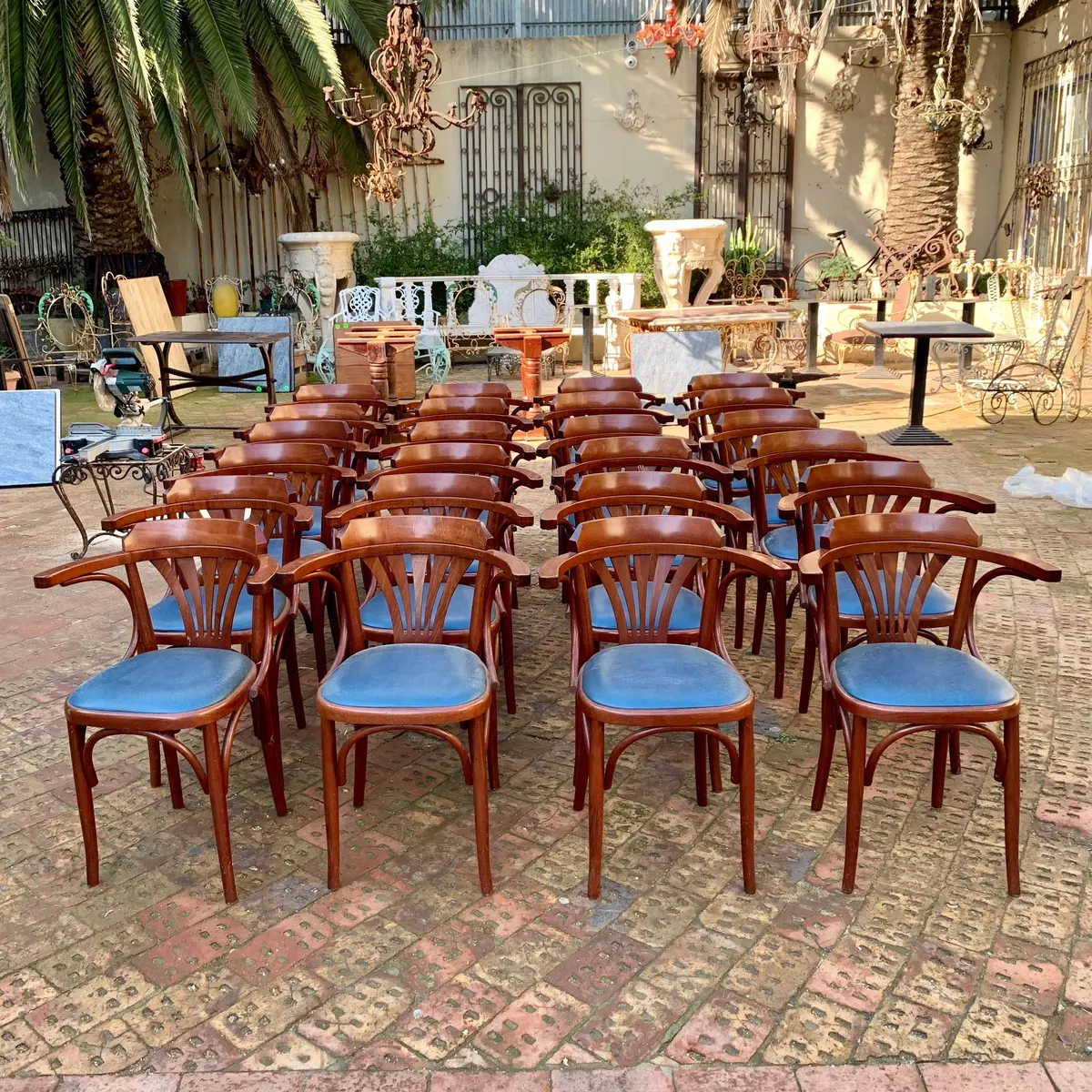 Vintage Art Deco Dining Chairs - Sold In Pairs 1