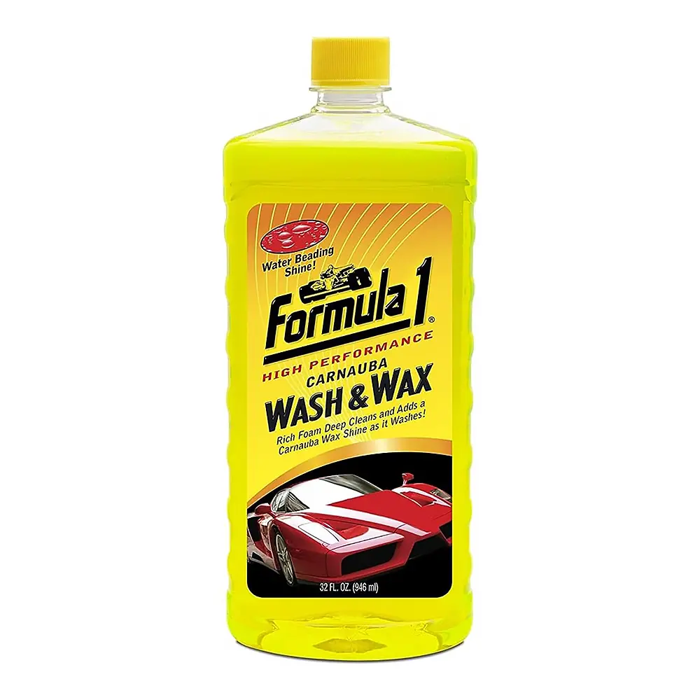 Formula 1 High Performance Carnauba Wash And Wax 946Ml Car Care Auto Detailing 1