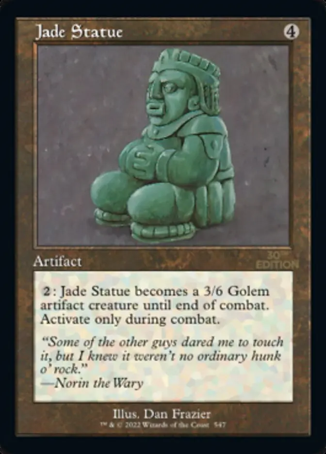 Jade Statue (Retro) [30Th Anniversary Edition] 1