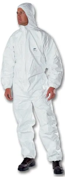 Dupont Tyvek Spray Paint Protective Type 5 6 White Overall Coverall Cat 3 Suit 1
