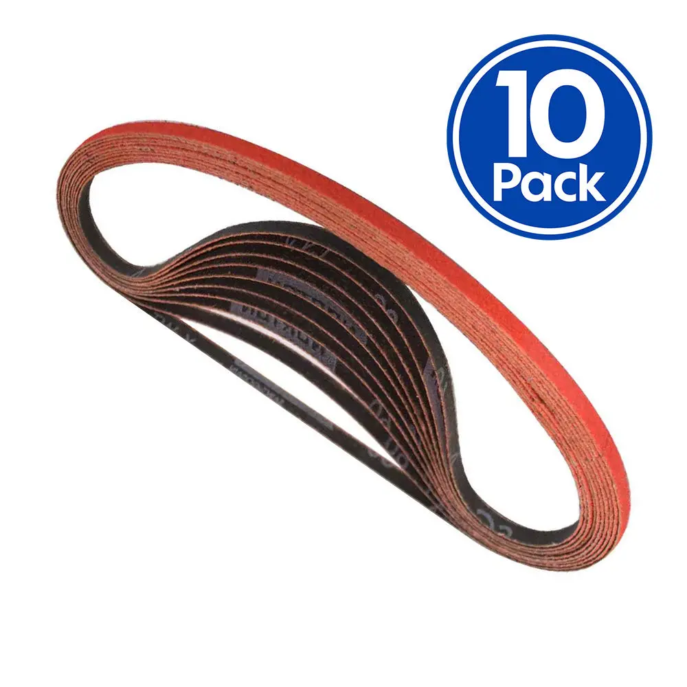 Norton Blaze R980 Sanding Cloth Belt 20Mm X 520 Mm 40 Grit X 10 Pack P40 1