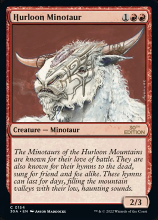 Hurloon Minotaur [30Th Anniversary Edition] 1