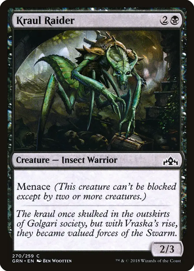 Kraul Raider [Guilds Of Ravnica] 1
