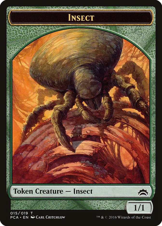 Insect Token [Planechase Anthology Tokens] 1