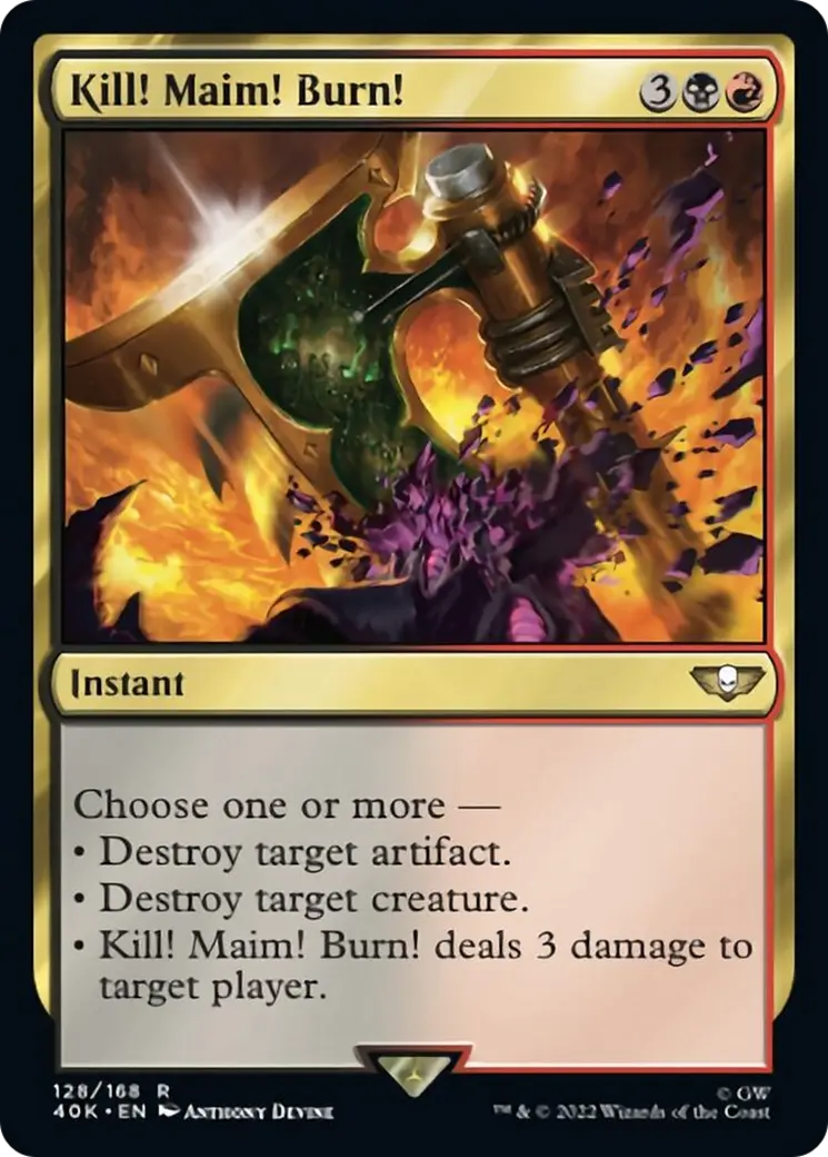 Kill! Maim! Burn! [Warhammer 40,000] 1