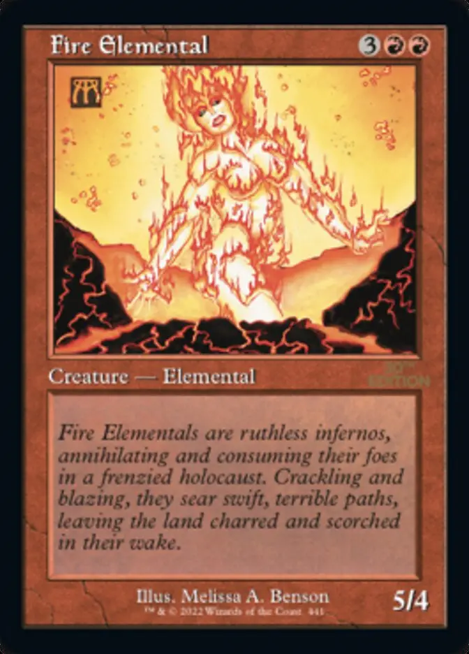 Fire Elemental (Retro) [30Th Anniversary Edition] 1