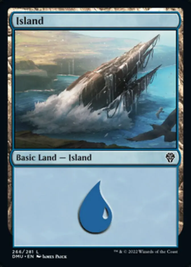 Island (266) [Dominaria United] 1