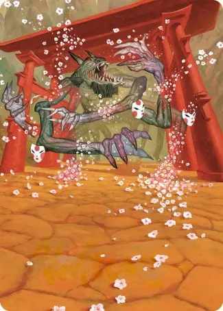 Path To Exile Art Card [Commander Masters Art Series] 1
