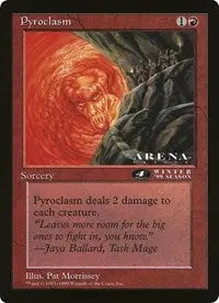 Pyroclasm [Version 2] (Oversized) [Oversize Cards] 1