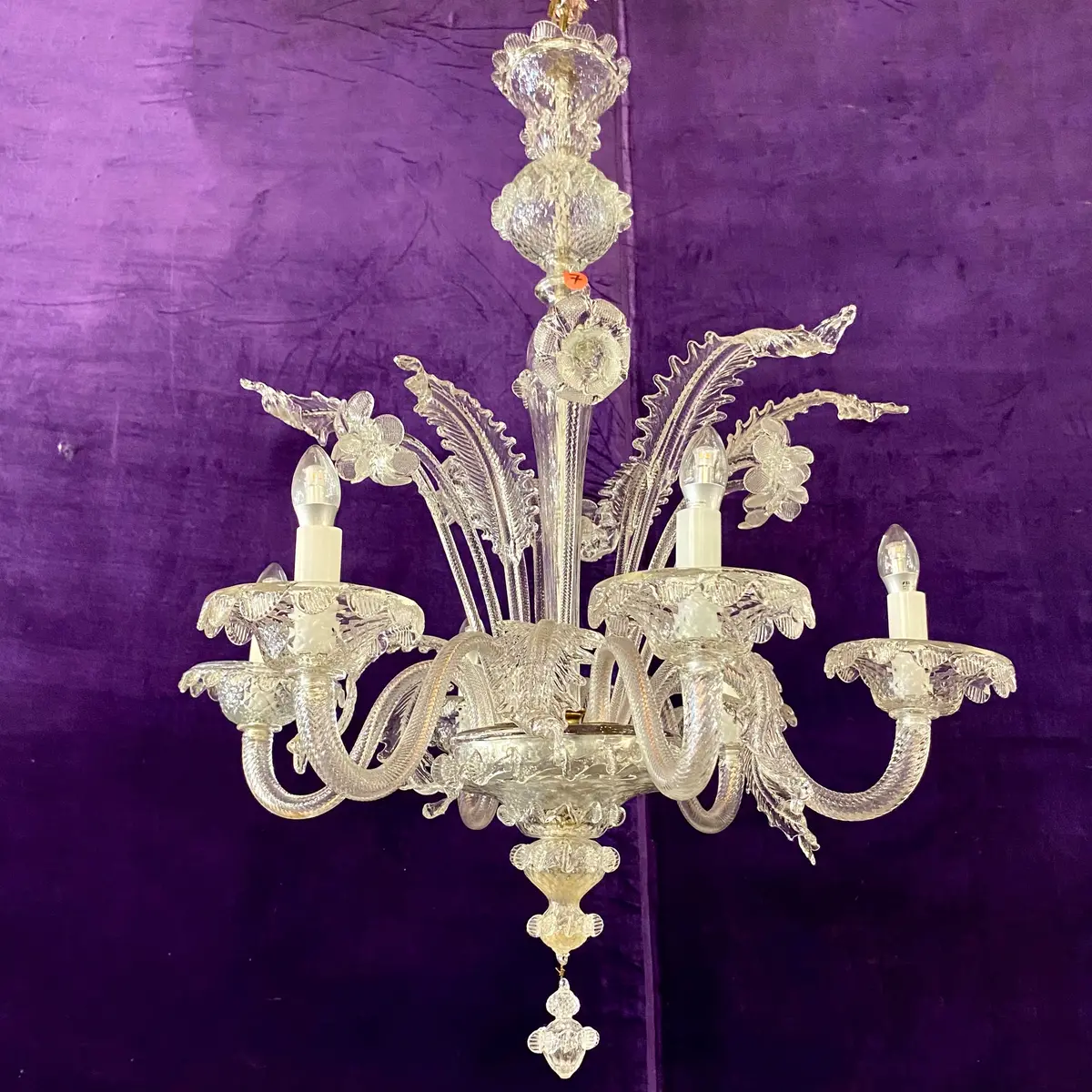 Antique Murano Chandelier - Sold 1