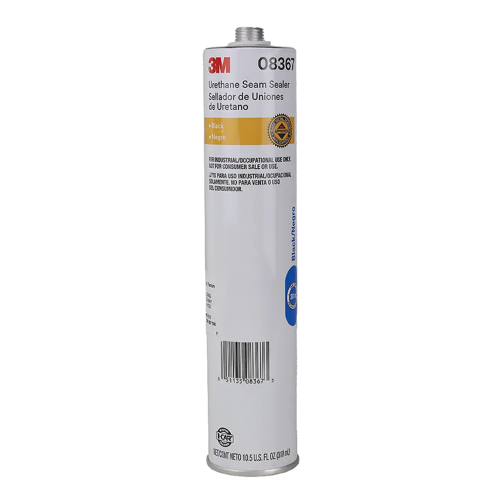 3M 08367 Urethane Seam Sealer Black 310Ml Cartridge Paintable 1