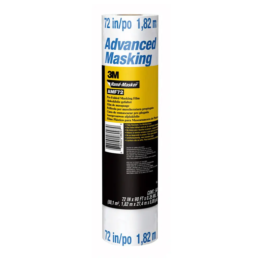 3M Hand-Masker Advanced Masking Film 1800Mm X 27.4M Amf72-8C 1