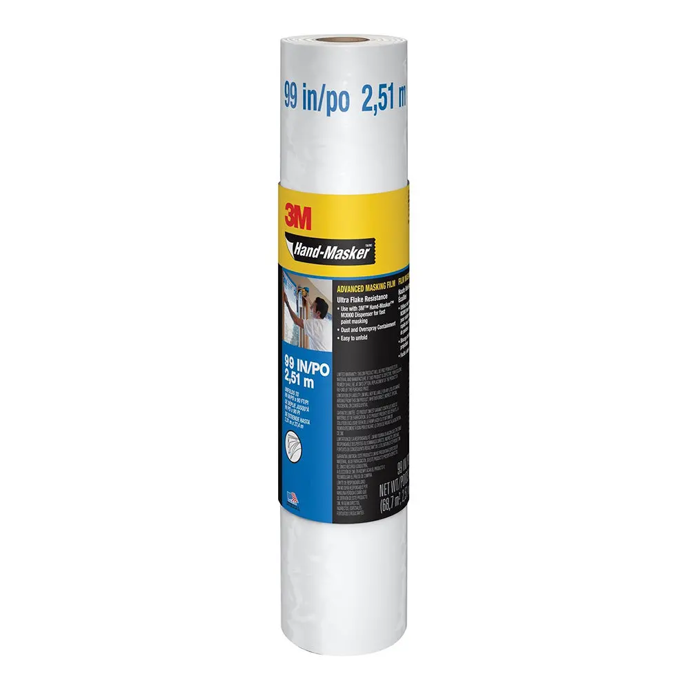 3M Hand Masker Advanced Paint Masking Film 2500Mm X 27.4M Amf99 1