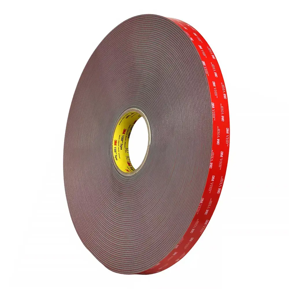 3M Vhb Tape Rp+110Gf High Strength Double Sided Adhesive Tape 12.7Mm X 33M Grey 1