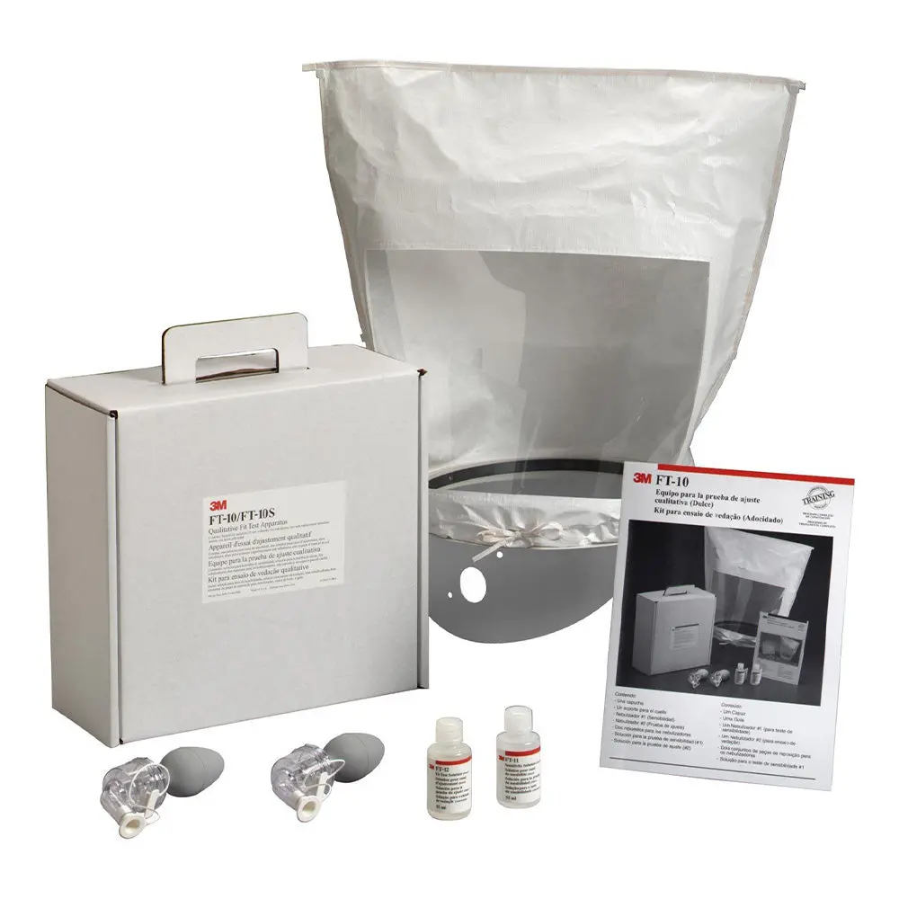 3M Ft-10 Qualitative Fit Test Apparatus Kit Sweet Saccharin Respirator Testing 1