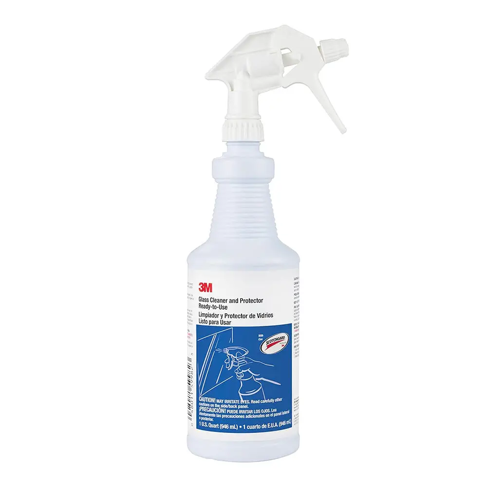 3M Scotchgard Streak Free Glass Cleaner And Protector 946Ml Spray Bottle 1