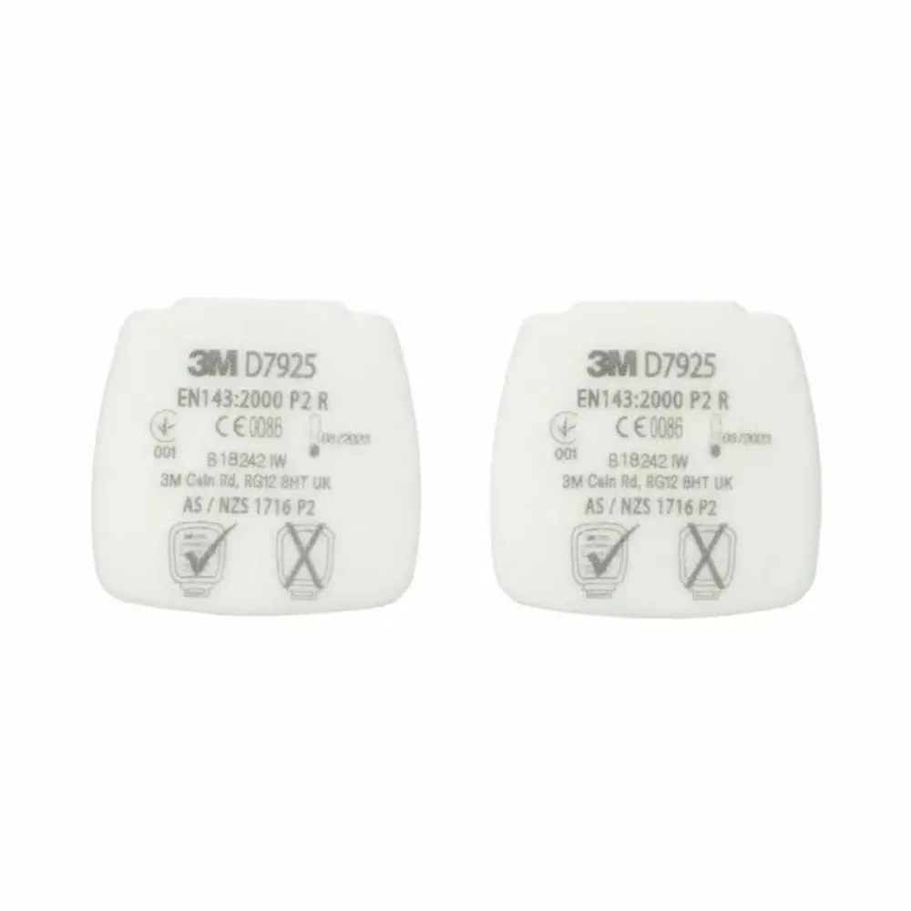 3M D7925 Secure Click Particulate Filter P2 Pair 1