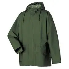 Mandal, Hooded, Pvc, Rain Jacket, Green- Helly Hansen 1