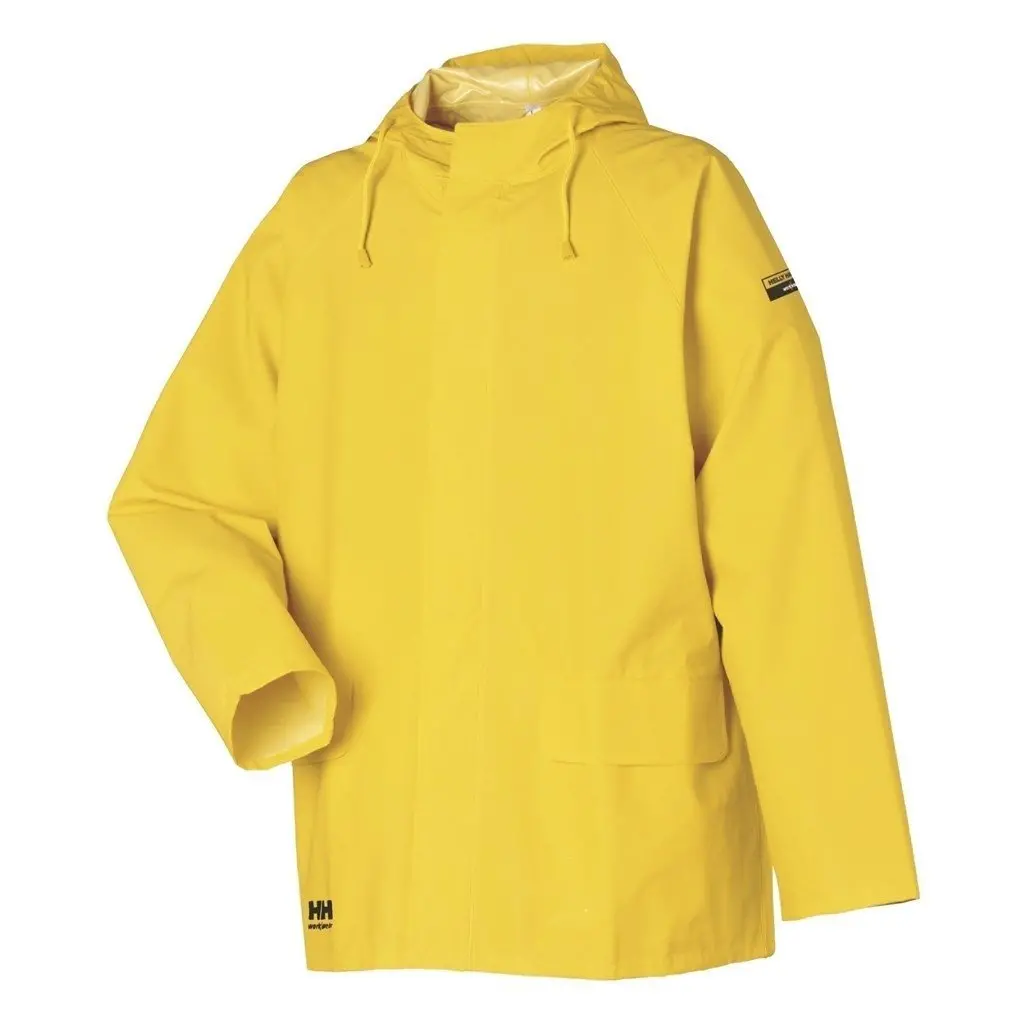 Mandal, Hooded, Pvc, Rain Jacket, Yellow- Helly Hansen 1