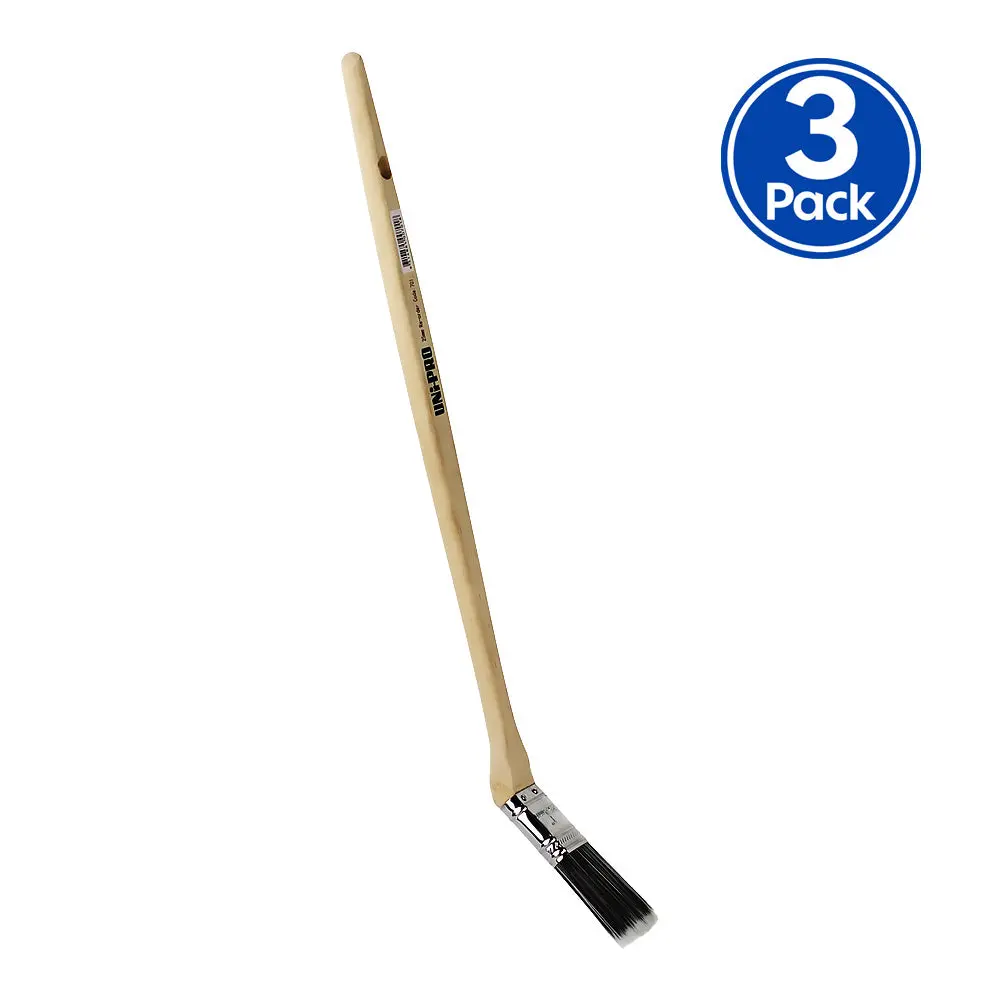 Uni-Pro Radiator Brush 25Mm Trim And Detail Paint Brush 3 Pack 1