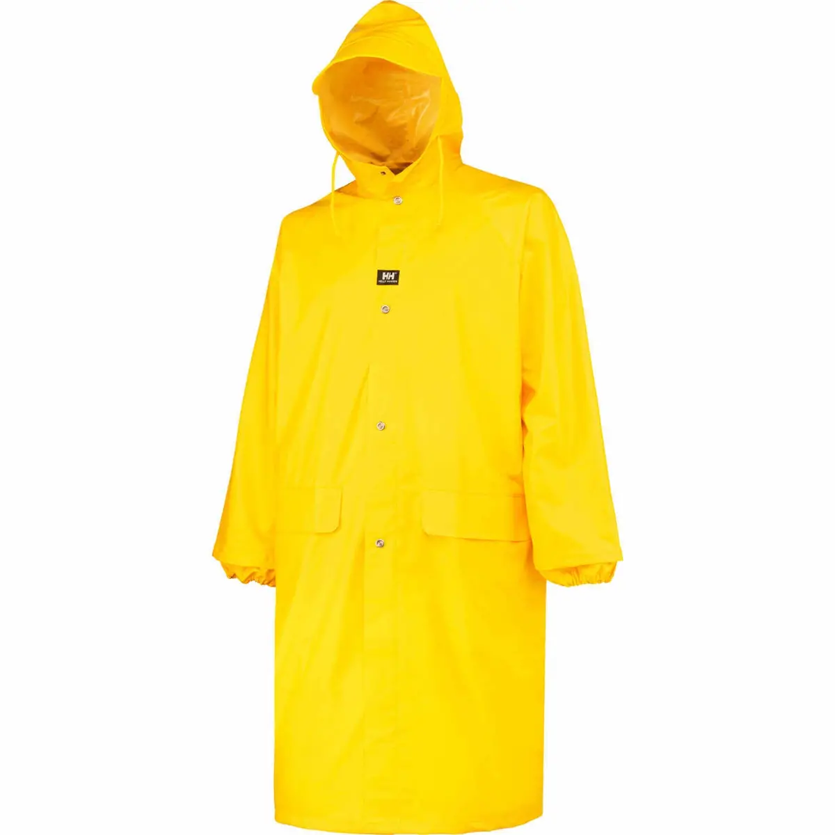 Long Rain Coat, Pvc, Helly Hansen "Woodland", Medium, Yellow 1