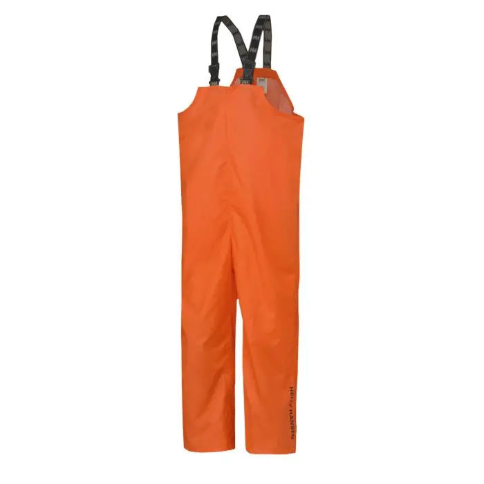 Mandal, Pvc, Bib Rain Pants, Orange- Helly Hansen 1