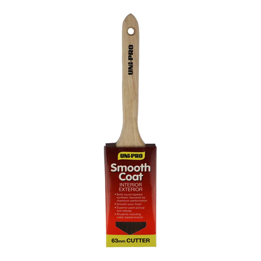 Uni-Pro Smooth Coat Cutter Brush 63Mm Interior Exterior Trade 1