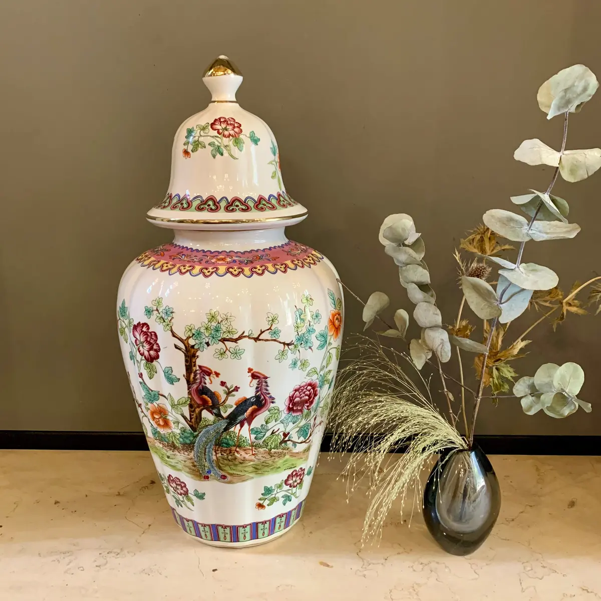 Antique Asian Decorative Pot Sold 1