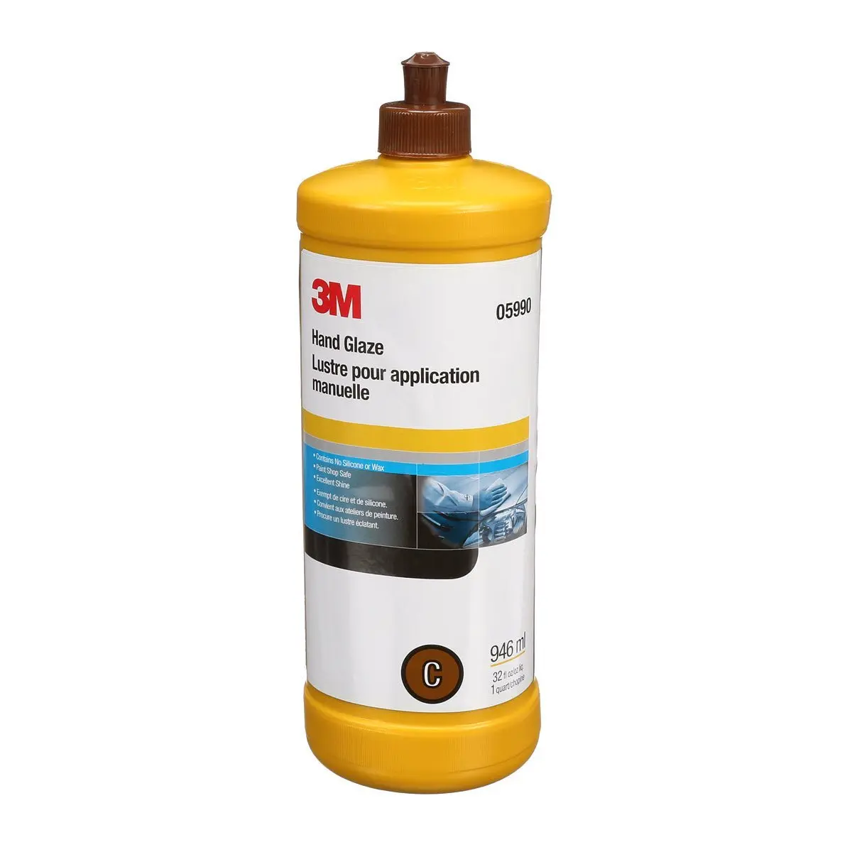 3M Imperial Hand Glaze Non-Silicone Non-Wax 946Ml 05990 1
