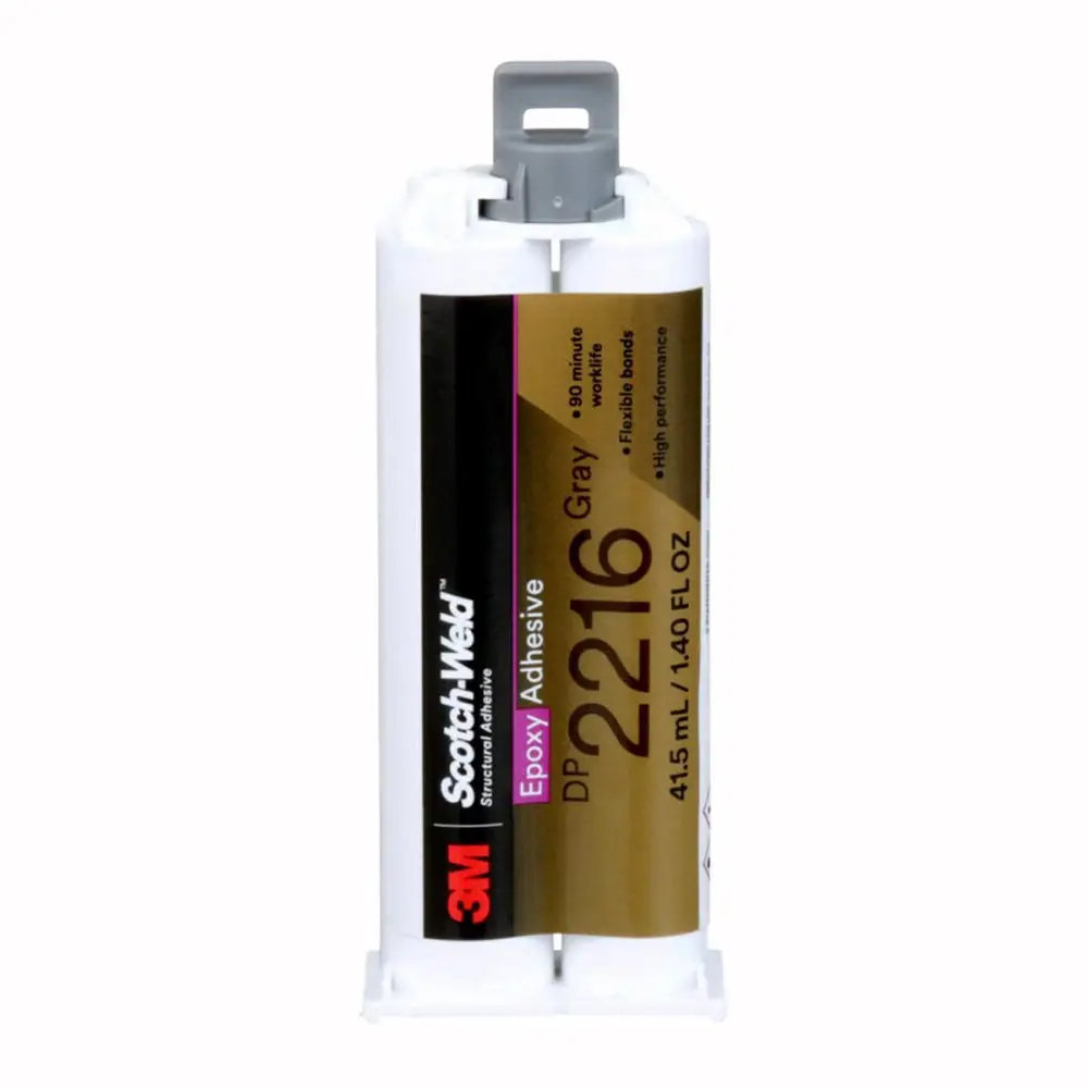 3M Dp2216 Scotch-Weld Epoxy Adhesive 41.5Ml Grey Duo-Pak Flexible 1