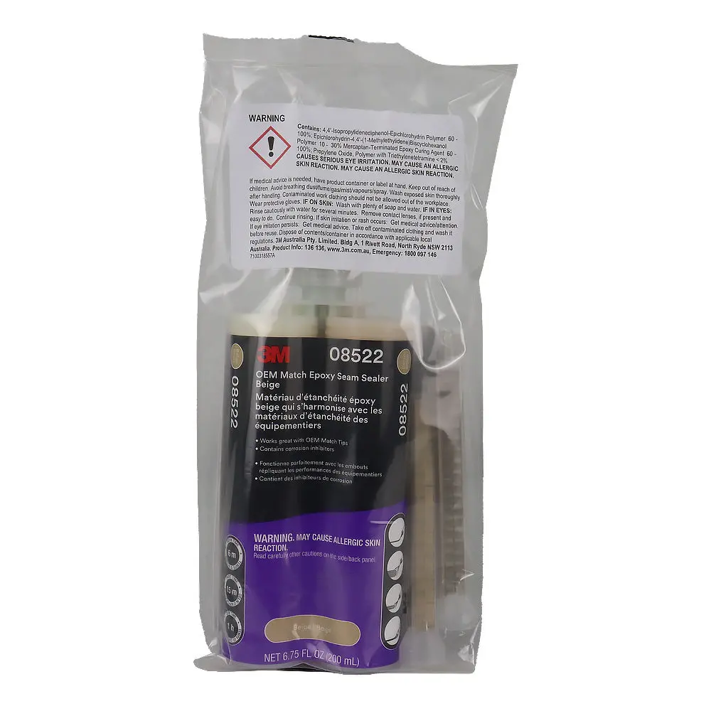 3M Oem Match Epoxy Seam Sealer 08522 200Ml Beige Automotive Repair 1