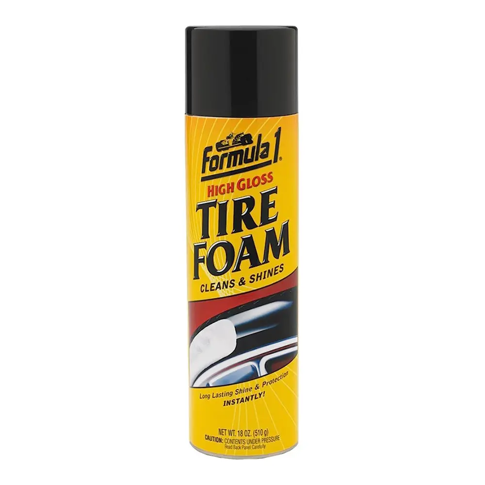 Formula 1 High Gloss Spray Foam Tyre Cleaner 510G Aerosol 1