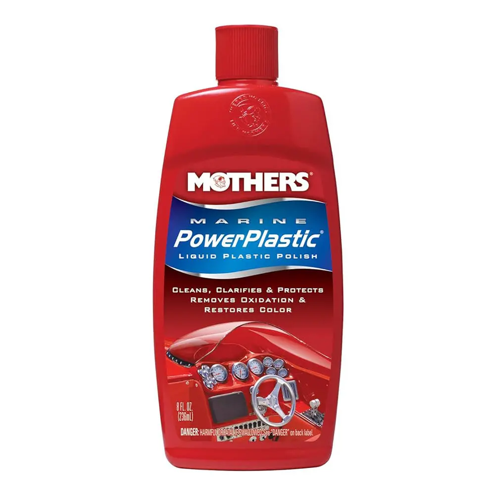 Mothers Marine Power Plastic 236Ml Liquid Plastic Polish 1