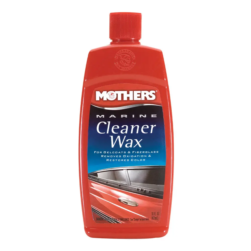 Mothers Marine Cleaner Wax 473Ml For Gelcoats & Fibreglass 1