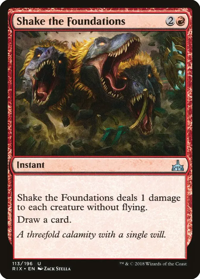 Shake The Foundations [Rivals Of Ixalan] 1