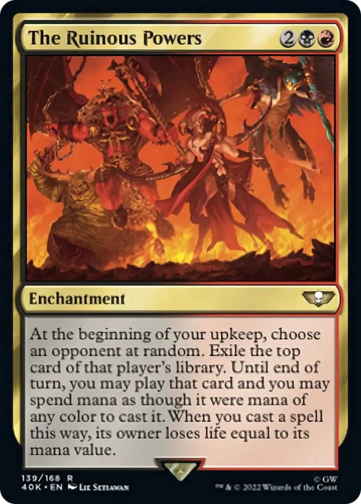 The Ruinous Powers (Surge Foil) [Warhammer 40,000] 1