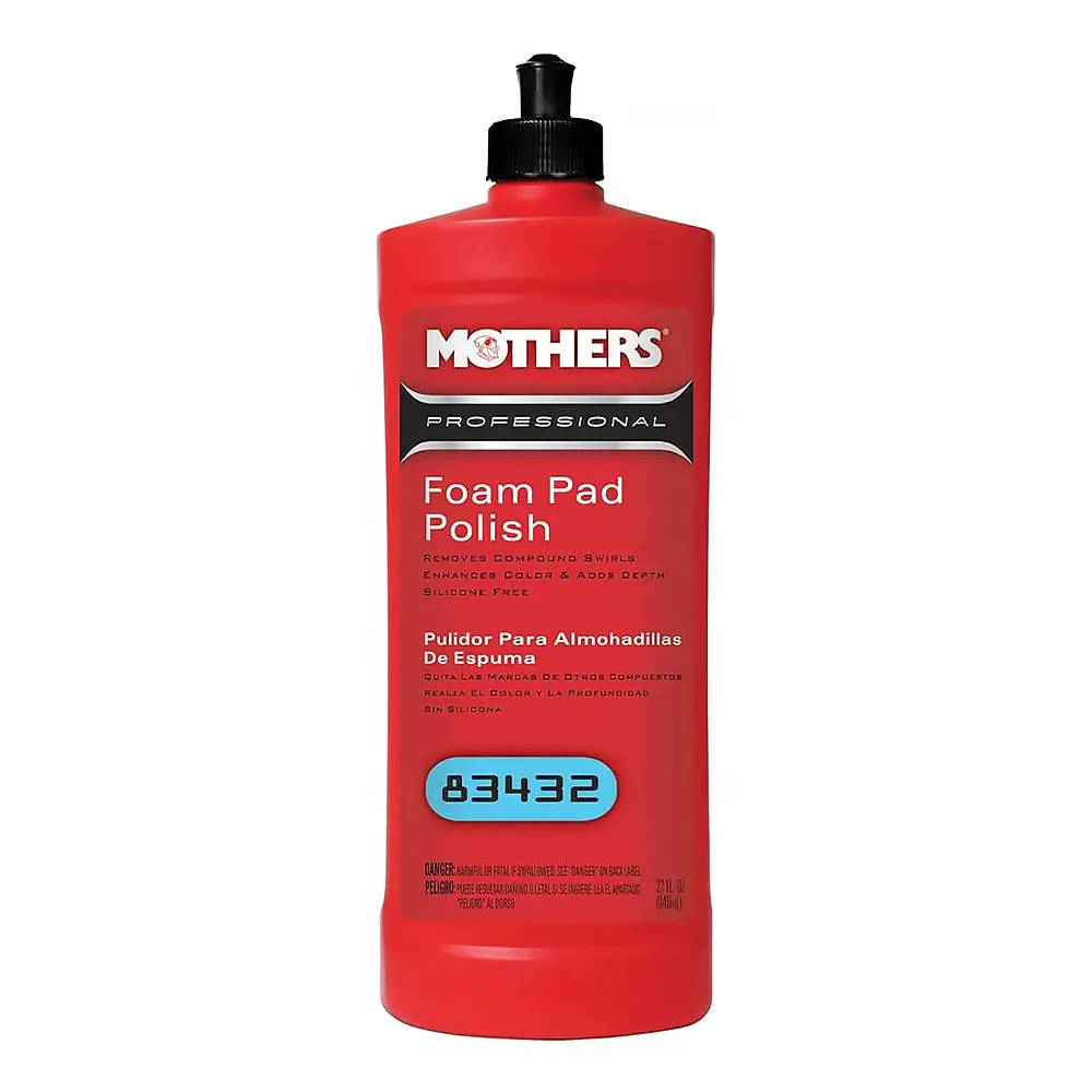 Mothers Professional Foam Pad Polish 946Ml Swirl Removal 1