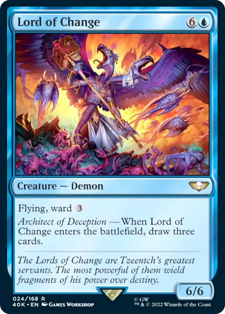 Lord Of Change (Surge Foil) [Warhammer 40,000] 1