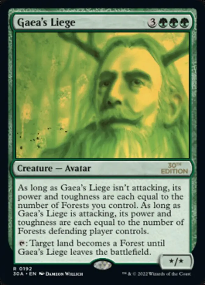 Gaea's Liege [30Th Anniversary Edition] 1